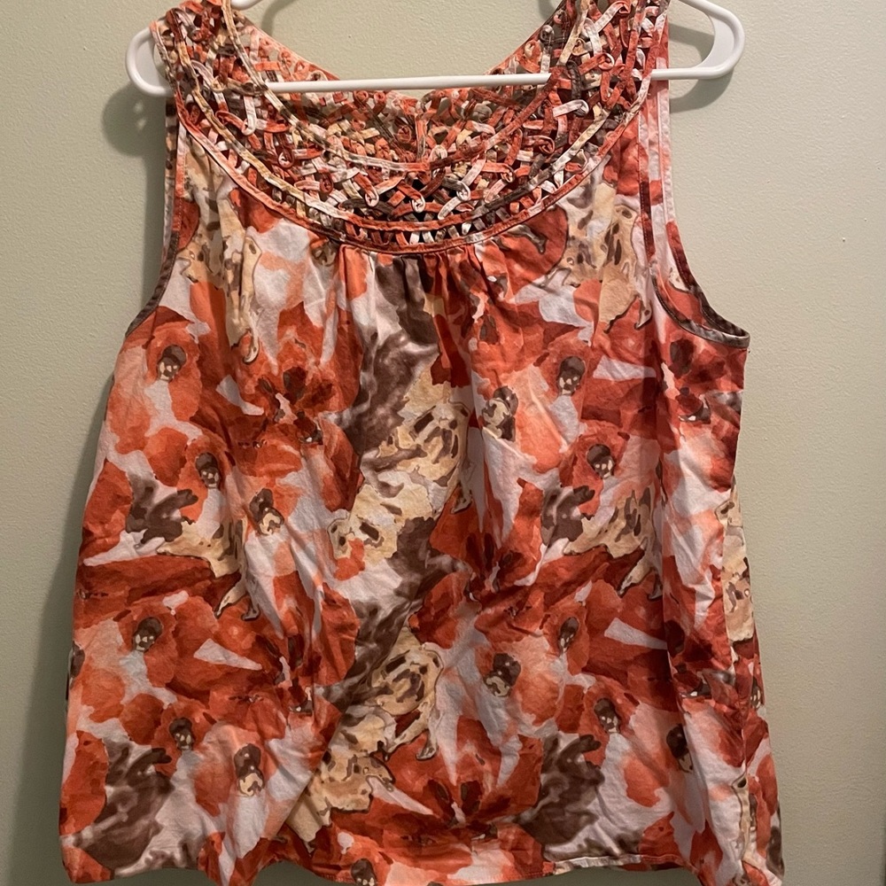 Sleeveless top